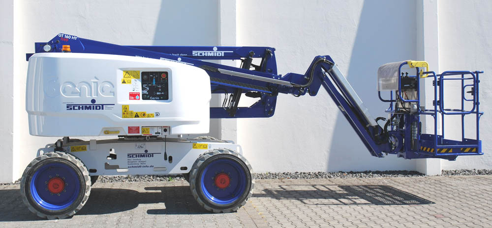 Nachhaltiger Einsatz von Schmidt Hybrid-Hubarbeitsbühnen